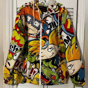 Members Only Jacket Nickelodeon Mens XL Windbreaker